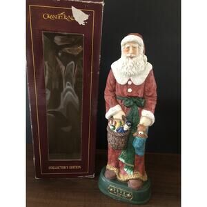Santas Of The World Collector’s Edition Porcelain Grandeur Noel 1923 Mexico Box